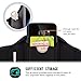 Running Armband for iPhone 8, 7, 6, 6s, Samsung Galaxy S6, S7, HTCM9, Google Pixel, Pixel 2, JOTO Phone Sport Arm Case Cover Pouch with Key Holder for Gym Jogging Walking Workout and Exercise –Black