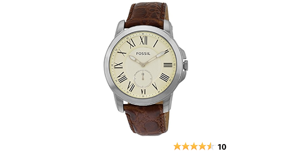 Fossil de los hombres fs4963 Grant Slim 