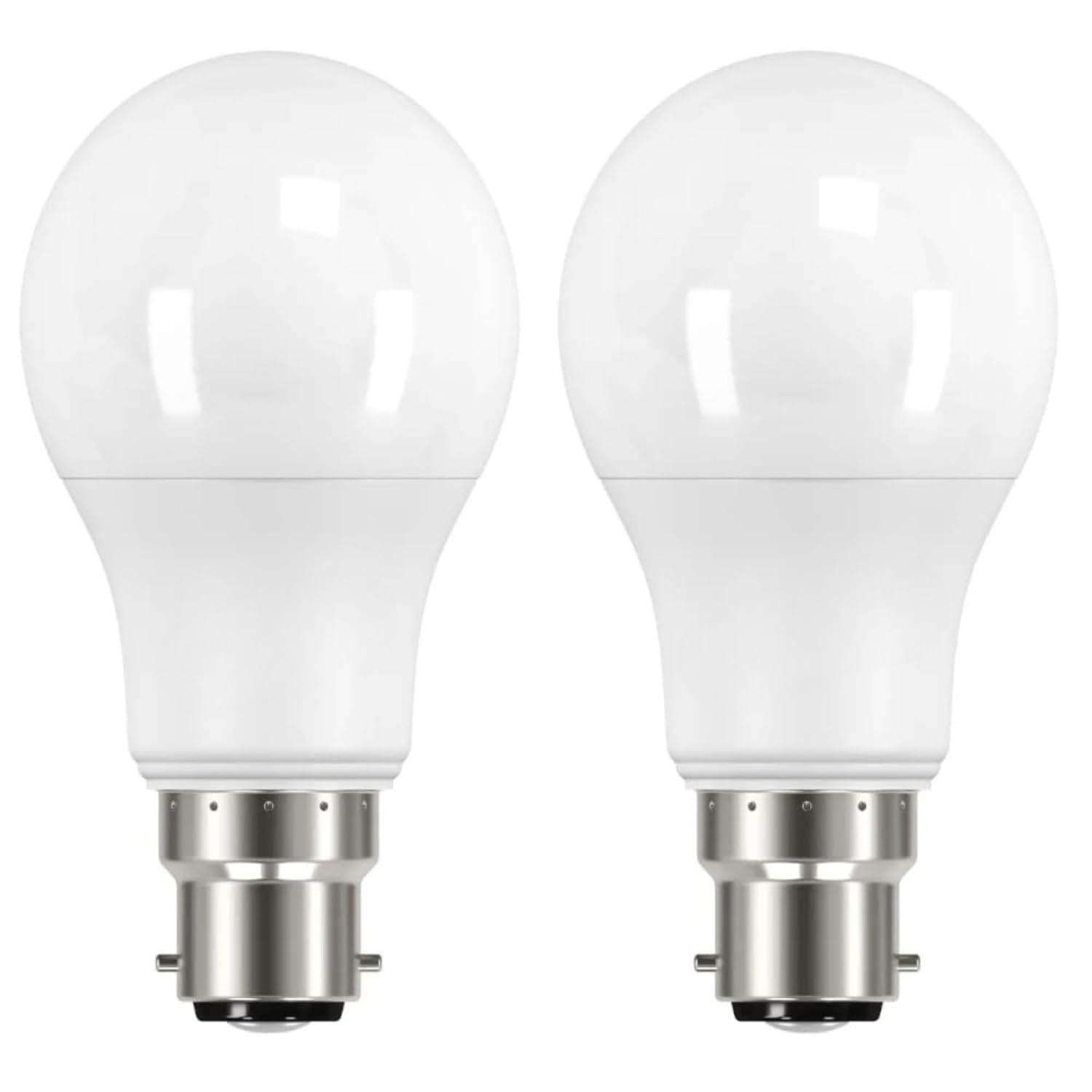 Inspired Essentials B22 Bayonet LED Bulb, Daylight 6500K, 150W 150 Watts Equivalent, 18W B22 GLS Bulbs, Light Bulbs, Energy Saving, 2452 Lumen, Non-Dimmable, Extra Bright, Pack of 2.