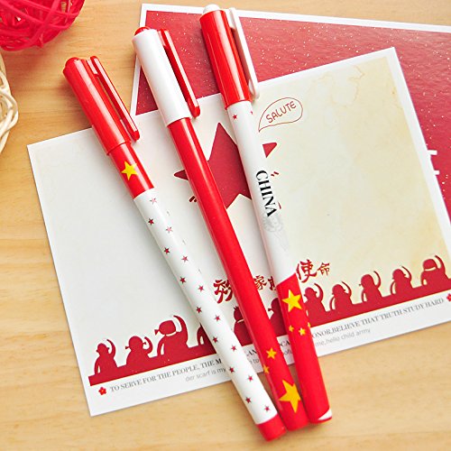Candife Stationery Supplies New Creative Novelty Gel Pens for Office and School Blue Black Ink Pen 0.38mm 1pc / Oulm Wholesale