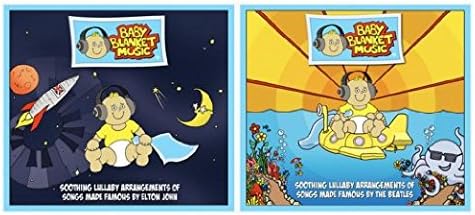 Baby Blanket Music CD - Soothing Lullaby Arrangements of Songs by The Beatles &amp; Elton John