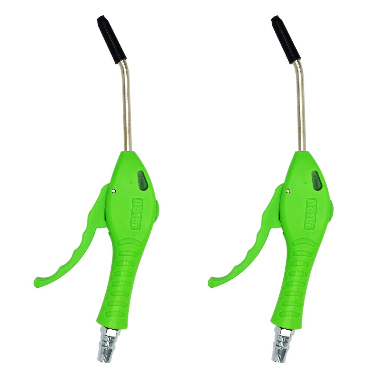 COMOK 2pcs Air Blow Gun Angled Bent Nozzle Pistol Grip for Car Interior Clean, Furniture Clean,Workshop Clean,Machinery Equipment Clean,Computer Maintenance and Anywhere Dust Appear, 9.84inch