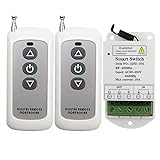 433MHz Wireless Smart Light Switch AC 110V 220V