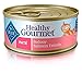 Blue Buffalo Healthy Gourmet Cat Food Variety Pack - 12 cans, 3 Flavors (Salmon, Ocean Fish & Tuna, and Tuna)
