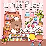 Little Fuzzy: Coloring Book for Adults and Teens