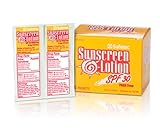 Sunscreen Lotion 3.5g Packets SPF 30 - (Box of 25)