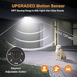 LEPOWER LED Security Lights Motion Sensor Light
