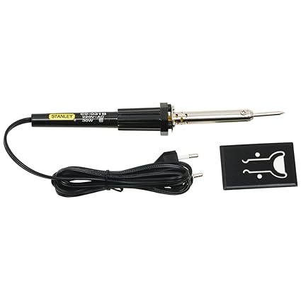 Stanley 69-031B Round 30-Watt Corded Soldering Iron (Black and Chrome)