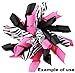 HipGirl Boutique Grosgrain Korker Ribbon for Hair Bows, Hairbow Clips, Ribbon Shirt, Pony Holders -- (140pc 2.5