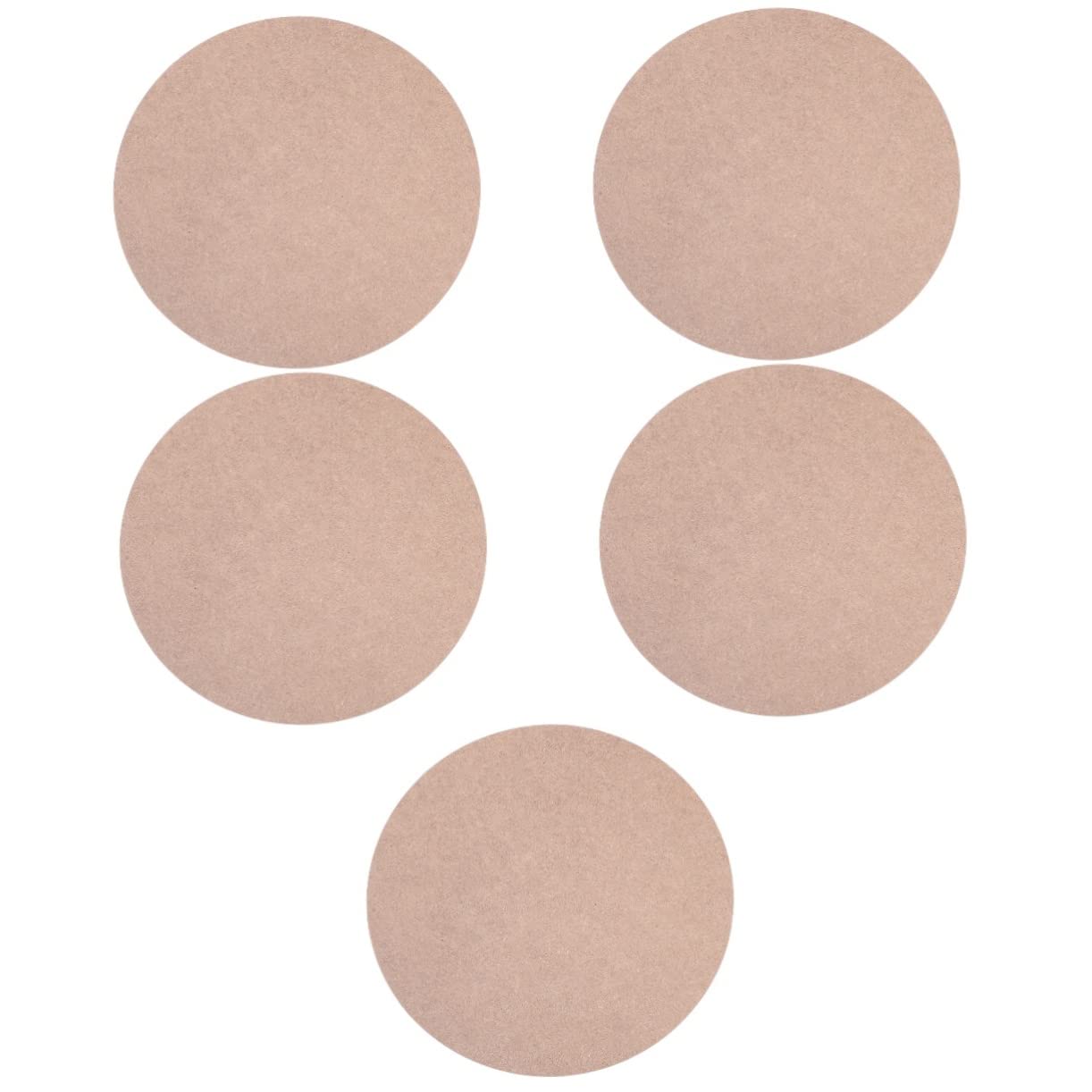 EXCEART Wooden Pottery Wheel Bat Tools - 5Pcs 15Cm Compression Density Board for Clay Art Reusable Pottery Bats for Throwing Drying Ceramics