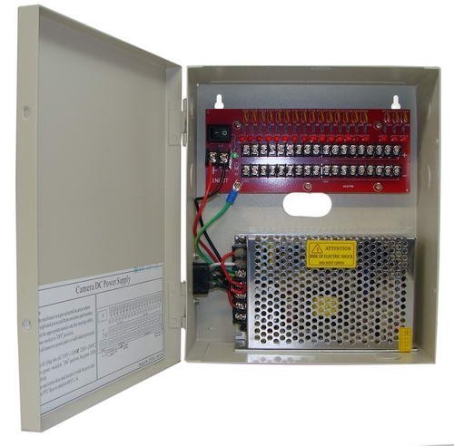 18 CH CCTV Camera 12V DC 10A Power Supply Box CCTV power supply box by Holmes Security Systems