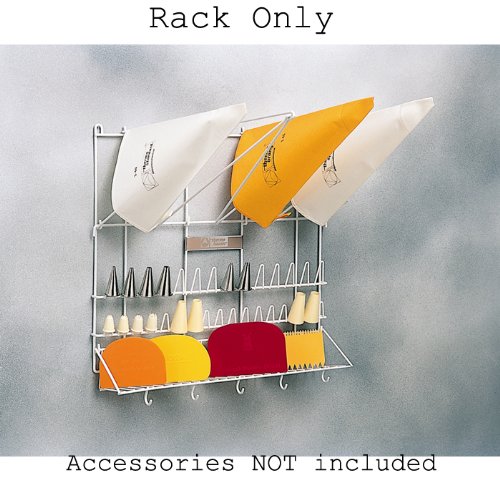 Wall Mount Pastry Bag & Tube Rack, 20