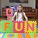 MOTA Alphabet ABC Mat - EVA Foam - Anti-Slip Foam Jigsaw Puzzle Floor Play Mat - 26 Tiles