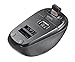 Trust 21432 Yvi 2.4G Wireless Portable Mouse with Storable USB Nano Reciever and 2 DPI Levels, Black