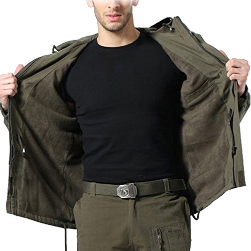 Reebow Gear US Air Force jacket Fleece Lined W/ Hood Outdoor Winter