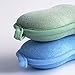 BabaMate Natural Bamboo Baby Bath Sponge - 2 Pack - Ultra Soft & Absorbent Sponge For Baby's Sensitive Skin, Biodegradable, Hypoallergenic - Blue Green