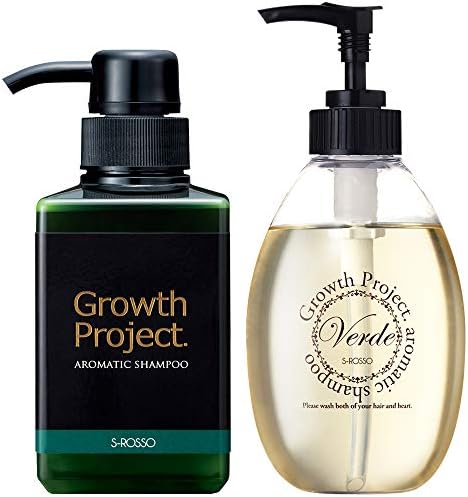 Growth Project アロマシャンプー セット 300ml ヴェルデ 送料無料でお届けします