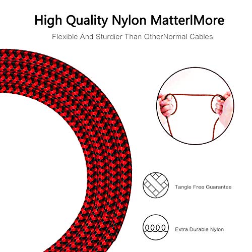 USB Type C Charging Cable 6.6FT 2Pack 3A Nylon Fast Charger Cord for Samsung Galaxy Fold Note 10 9 S8 S9 S10 Plus S10E 10E S10+,S20 Ultra S20+ 20 20+ LG Stylo 5 4 G6 G7 G8 Google Pixel 4 3a 4a XL