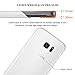 Galaxy S7 Edge Case, Tauri [Scratch Resistant] Ultra Slim Thin Clear Flexible Soft TPU Protective Case Cover for Samsung Galaxy S7 Edge - Clear