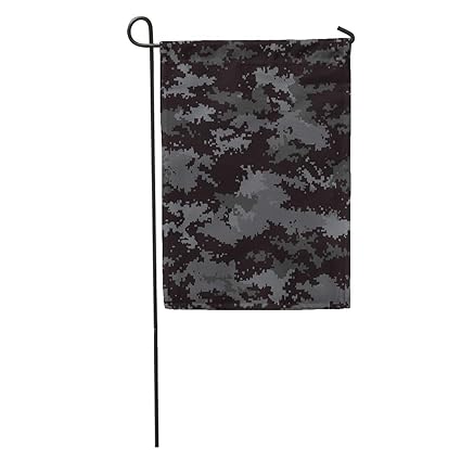 Amazon Com Semtomn Garden Flag Navy Camo Digital Pixel