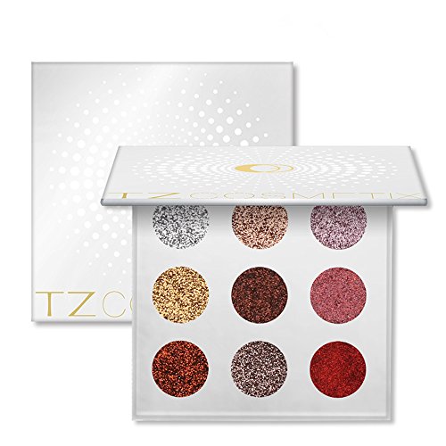 9 colors eyes makeup glitter highly pigmented mineral p…