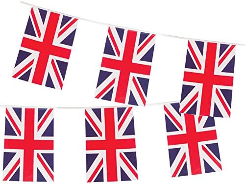 British Union Jack Large Flag Banner by Gabby Fun Corp