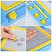 TSWA Magnetic Doodle Board, Color Sketching Drawing Board, Erasable Pad for Toddlers, Educational Toys for Kids Writing Painting and Learning