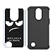 LEEGU Case Compatible with LG K20 V,LG K20 Plus,LG K20V,LG Harmony, LG Grace LTE, LEEGU [Shock Absorption] Dual Layer Heavy Duty Protective Silicone Plastic Cover Case - Don't Touch My Phone