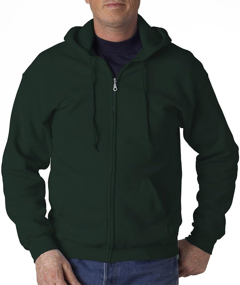 gildan forest green hoodie
