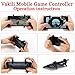 Vakili Mobile Phone Game Controller, for Rules of Survival PUBG Mobile Game Controller 1 Pair Phone Game Controller Mobile Game Trigger for Android&iPhonethumb 4