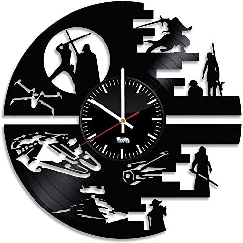 Action Film Vinyl Record Wall Clock - Get unique kitchen room wall decor - Gift ideas for friends, him or her – Epic Drama Unique Modern Art