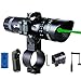 TZWNS Scope Zoomable Green Sight With 20mm 2 Mounts Base Switch Power 532nm Beam Battery Charger Included Dot Sight