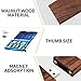 Wood Flash Drives 32GB, EASTBULL USB 2.0 High Speed Walnut Wood USB Thumb Drives Memory Stick Pen Stick for Date Storage(10 Pack-Brown)