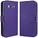 Galaxy Grand Prime Plus Case, Galaxy J2 Prime Case, TAURI [Kickstand] Wallet Leather with Card Pockets Protective Flip Cover For Samsung Galaxy J2 Prime / Grand Prime Plus - Purple