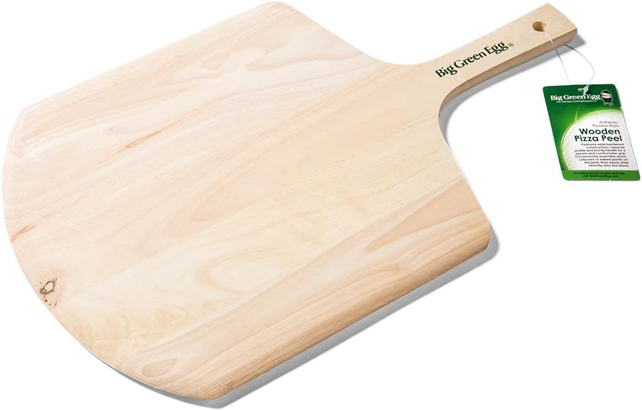 Wooden Pizza Peel by Big Green Egg Amazon.ca Home & Kitchen