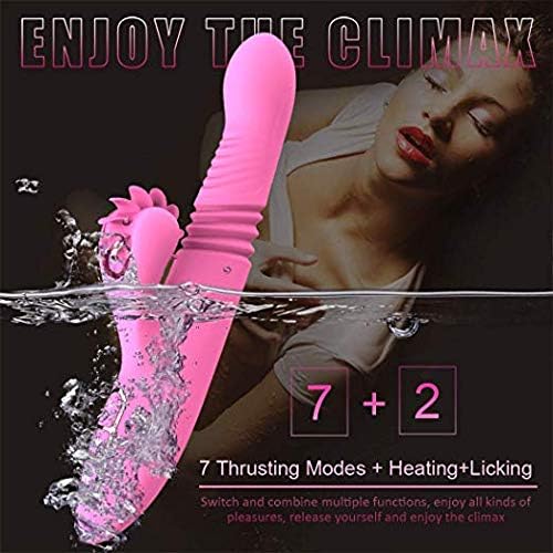 ALjuns Tongue Vibrate Toy Oral Tongue Simulator, Waterproof 30 Frequency Vibration Wand, Multi Speed Clitorial Sucking Toy for Female