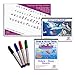 Lefty's Left-Handed Writing Guide Instructional Set (Mat, Tablets and Marking Pens), 7 Pcs