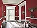 KILZ TRIBUTE Interior Satin Paint & Primer In One,  8-Ounce Sample, Haute Red (TB-97)