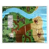BeebeeRun Play Mat for Army Men Toys or Dinosaur Toys