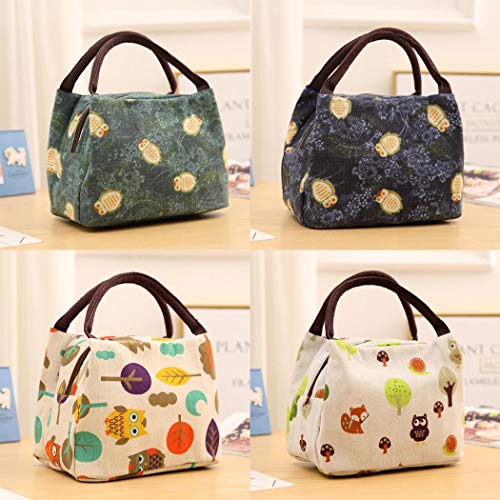MelysUS Insulated Thermal Cooler Lunch Bag Pouch Outdoor Picnic Storage Box Lunch Bags