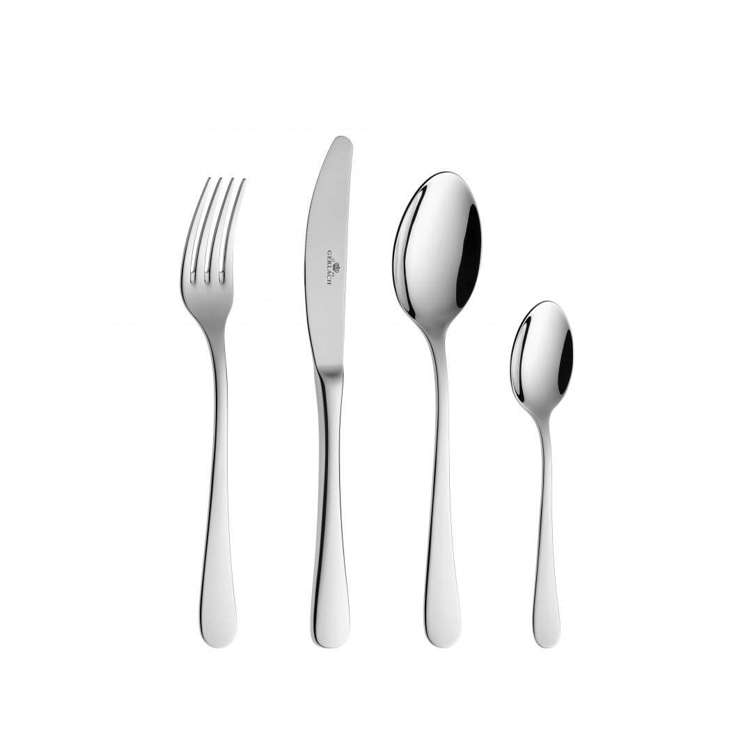 Flatware Serving Set with 24 Pieces from Gerlach Flow Box and Shine - G01-0034P-ZEST-24PU-S1S1-01