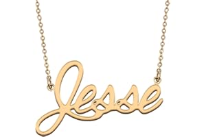 HUAN XUN Personalized Name Necklace for Women Custom Initial Pendant Custom Name Jewelry Gift for Mother Day