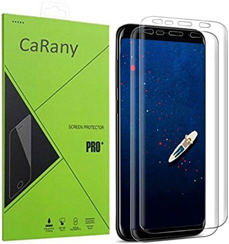 CaRany Galaxy S8 Screen Protector,[2 Pack] S8 Screen Protector [Not Glass] Anti-Bubble Ultra Clear[Case Friendly] TPU Screen Protector for Samsung Galaxy S8