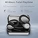 Wireless Earbuds, Bluetooth 5.0 Wireless Headphones [Type-C Quick Charge] IPX7 Waterproof TWS Stereo HiFi Sound Bluetooth Earbuds, 40H Playtime Bluetooth Earbuds with Single/Twin Mode (Black)thumb 4