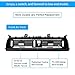 Compatible with BMW 5 Air Grille, Jaronx Upgraded Replacement Grille Dashboard Console Central Air Vent Conditioning Heater AC Ventilation (Series 520 523 525 528 530 535 2010-2016)
