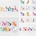 12 pcs (1 set) Little Pony Toys Figurines Playset, Cake decoration