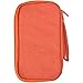 Hopsooken Travel Wallet & Passport Holder Organizer Rfid Blocking ID Card Pouch (Orange)