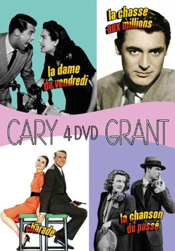 Coffret 4 DVD Cary Grant : La chasse aux millions - La dame du vendredi - La chanson du passé ¿ Charade