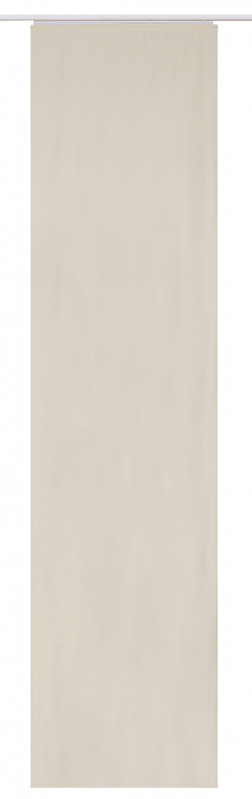 Elbersdrucke Lino 09 Curtain Panel Polyester Beige 245 x 60 cm