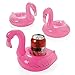Inflatable Float Coasters Cup Drink Holder,Flamingo Pool Fun For Drinks 12 Pack
